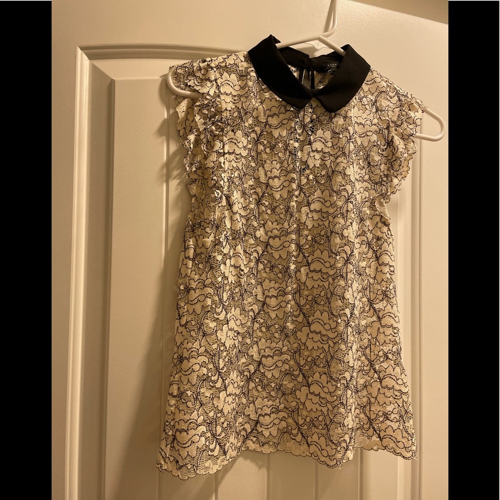 Zara lace top
